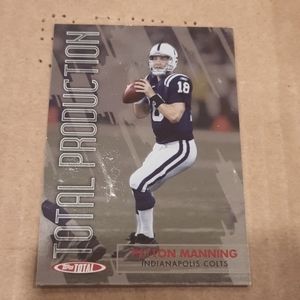 PEYTON MANNING FOOTBALL CARD